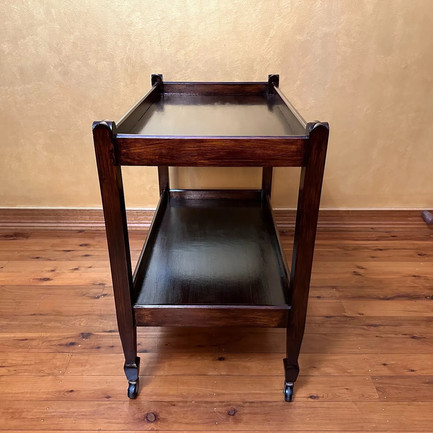 Vintage Wooden Drinks Table