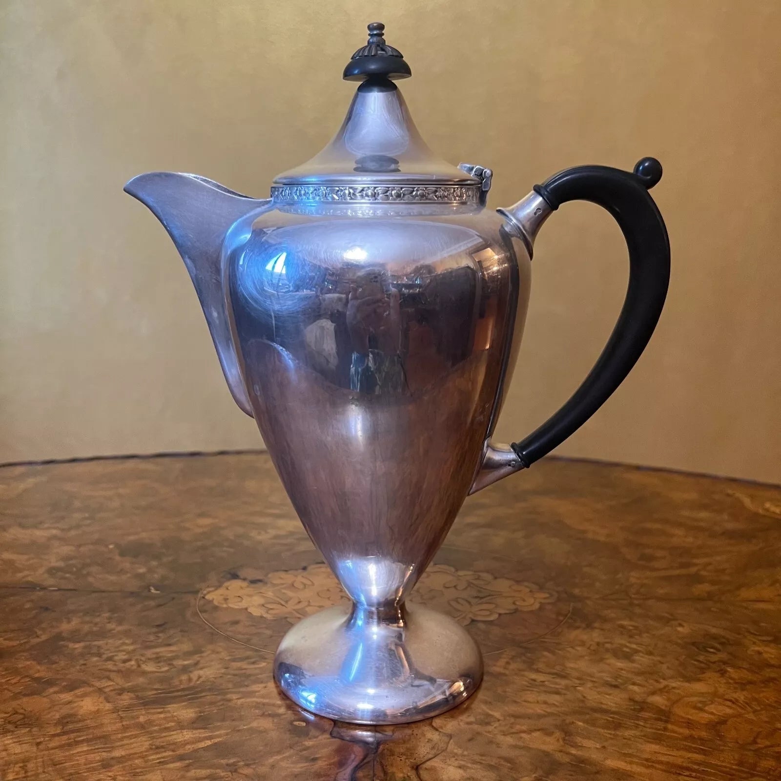 Du Berry 1930s Triple Plate By Paramount Coffee Pot
