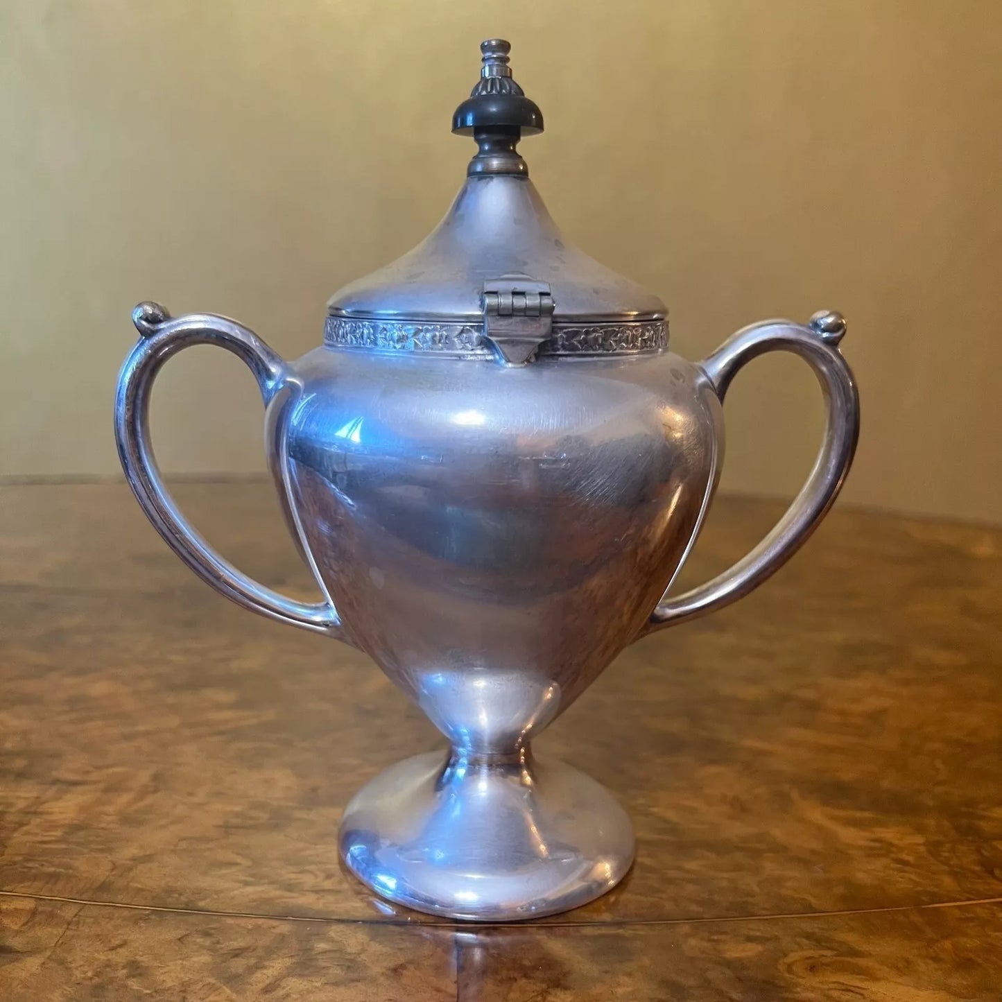 Du Berry 1930s Triple Plate By Paramount Sugar Bowl