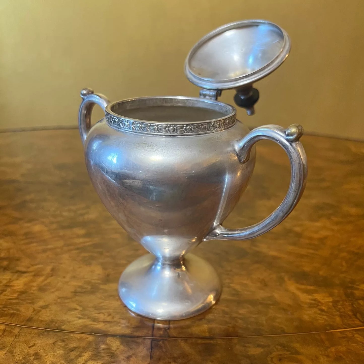 Du Berry 1930s Triple Plate By Paramount Sugar Bowl Set