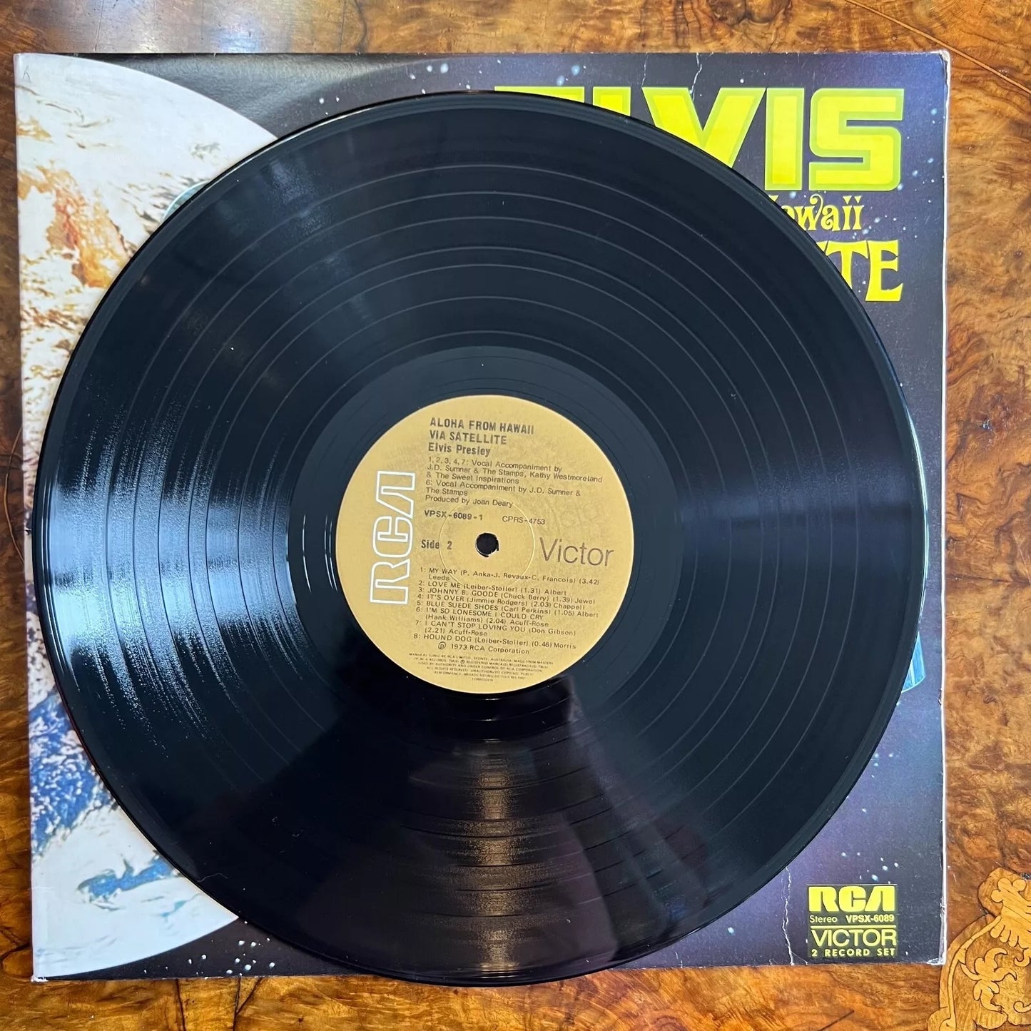 Elvis Presley Aloha From Hawaii Record