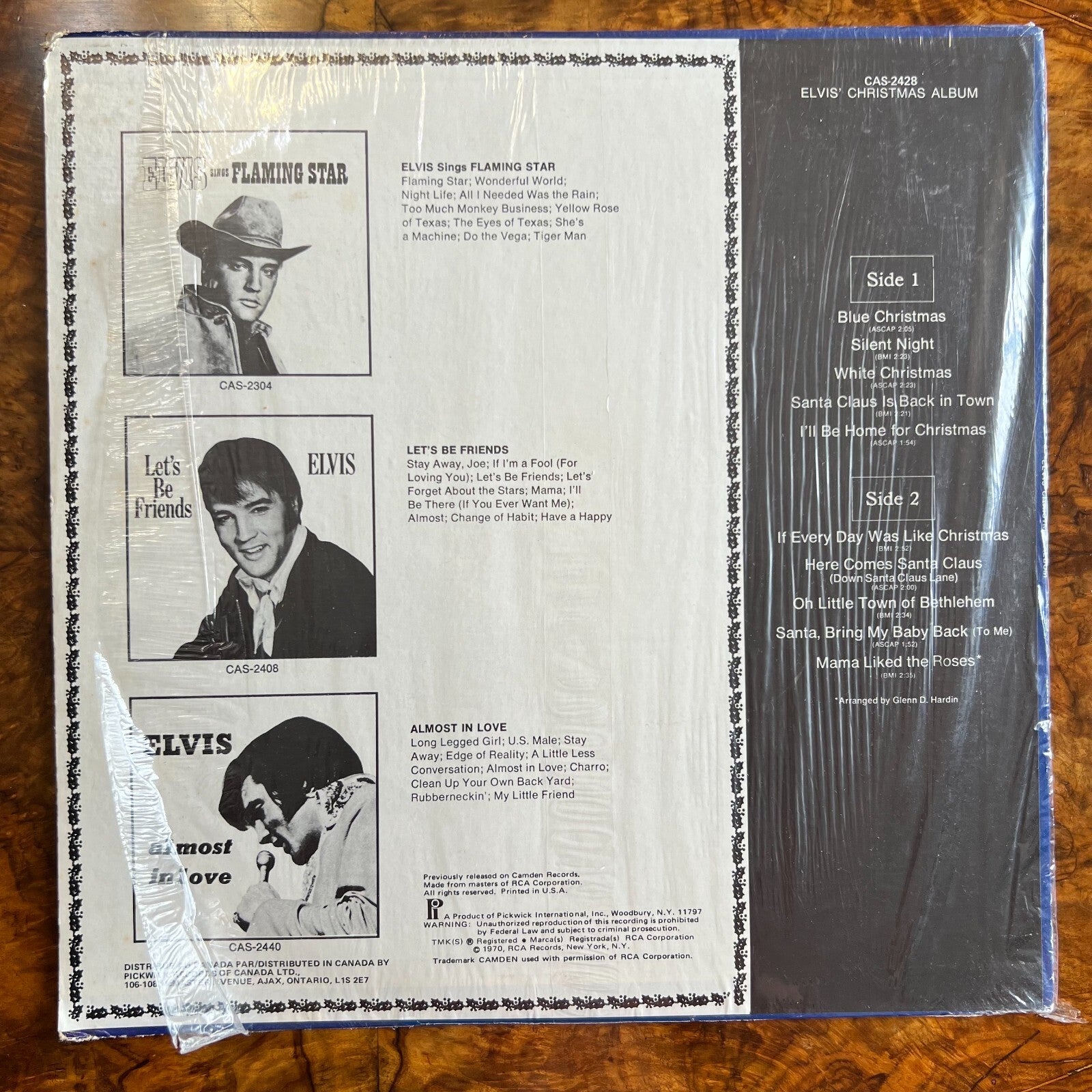 Elvis Presley Christmas Album Record