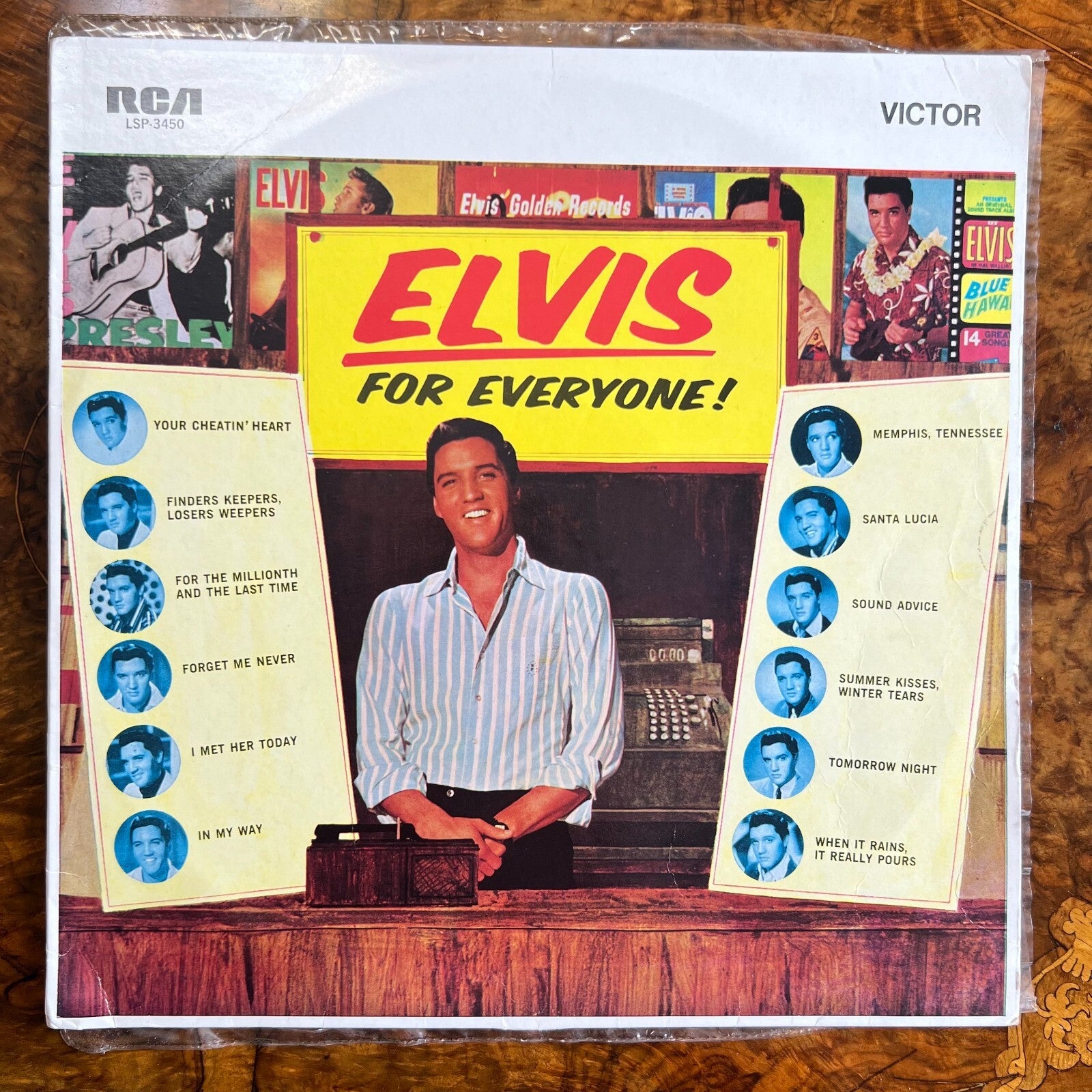 Elvis Presley For Everyone! Vinyl Record