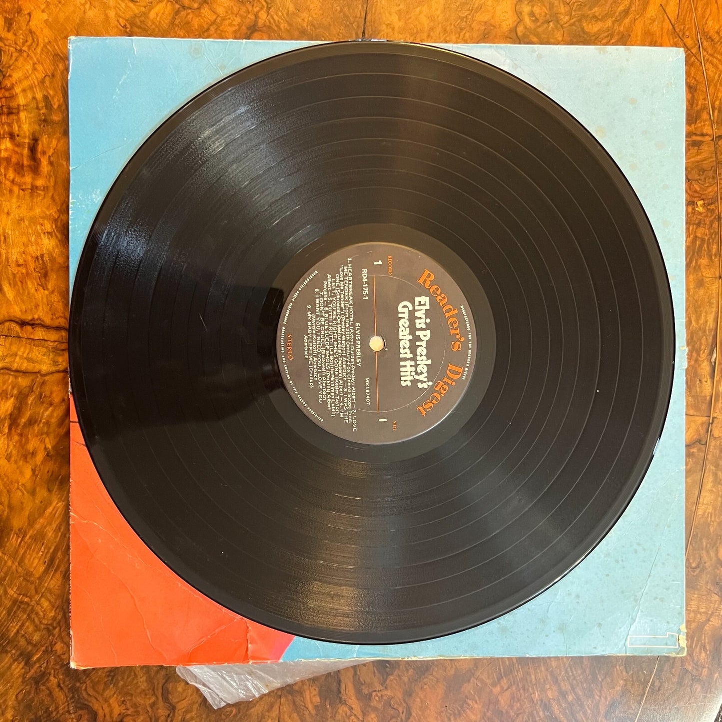 Elvis Presley Greatest Hits Album  Side 1