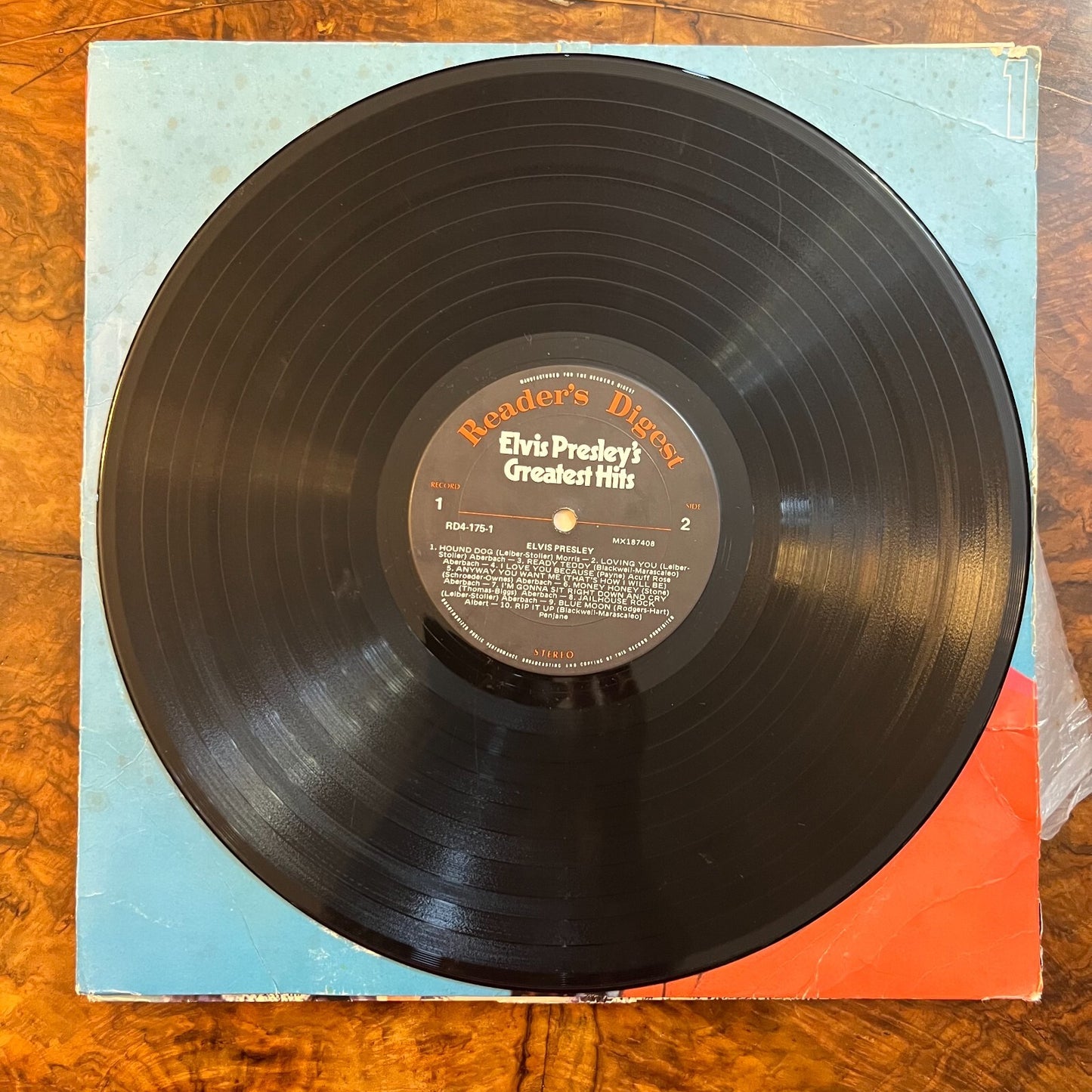 Elvis Presley Greatest Hits Album  Side 2