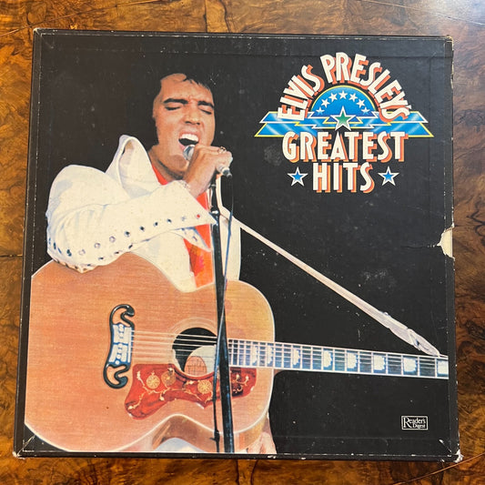 Elvis Presley Greatest Hits Vinyl Record
