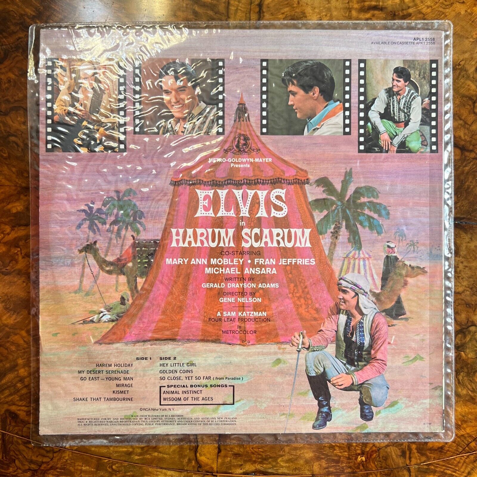 Elvis Presley Harum Scarum Record