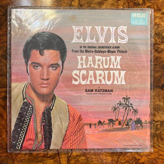 Elvis Presley Harum Scarum Vinyl Record