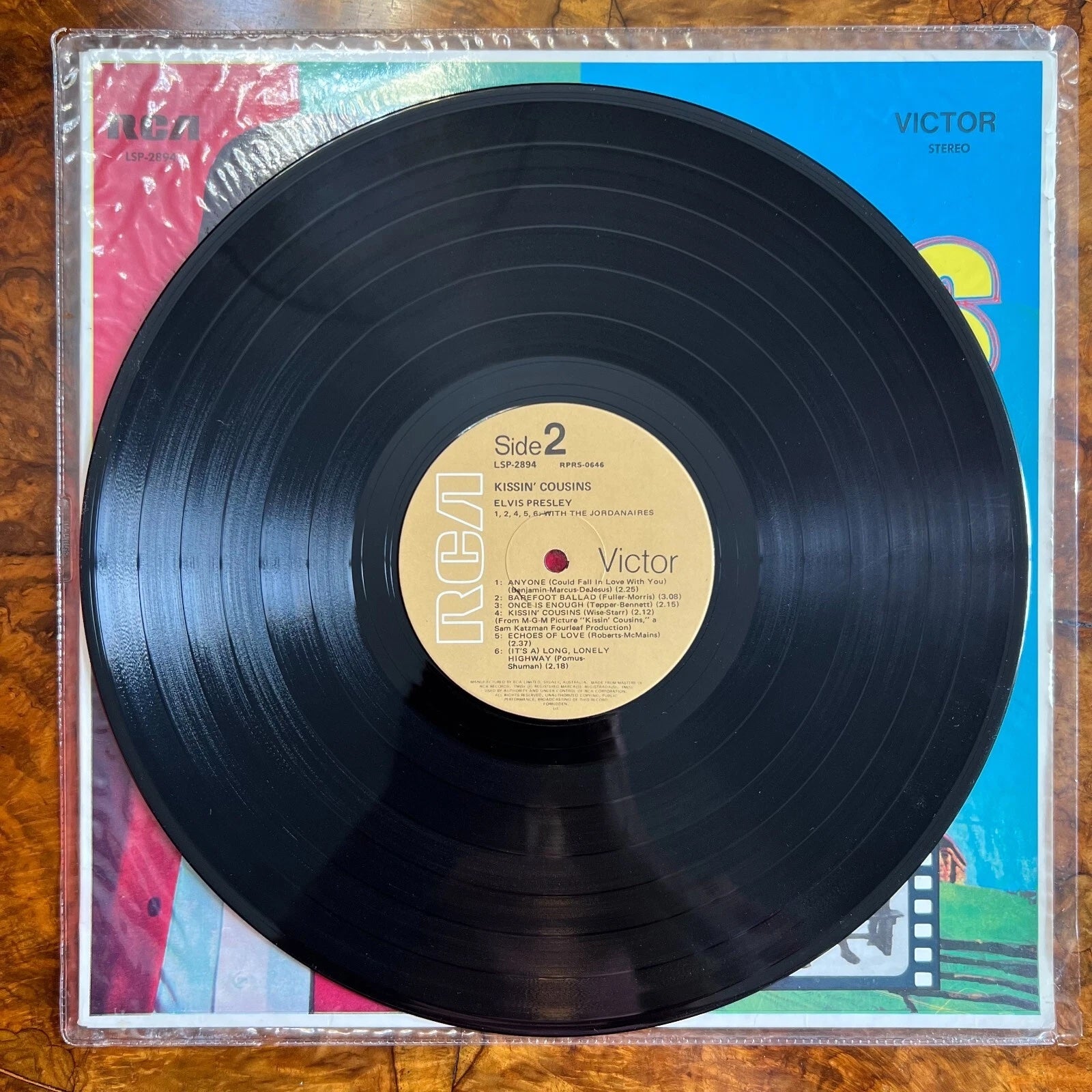 Elvis Presley Kissin Cousins Record