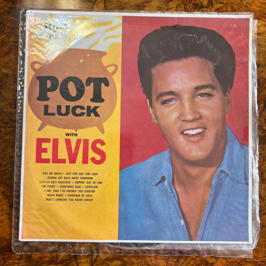 Elvis Presley Pot Luck Vinyl Record