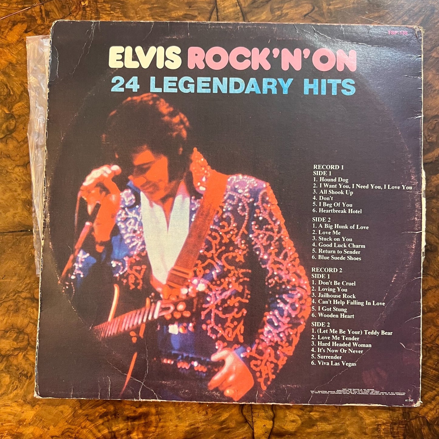 Elvis Presley Rock N On Record Vinyl