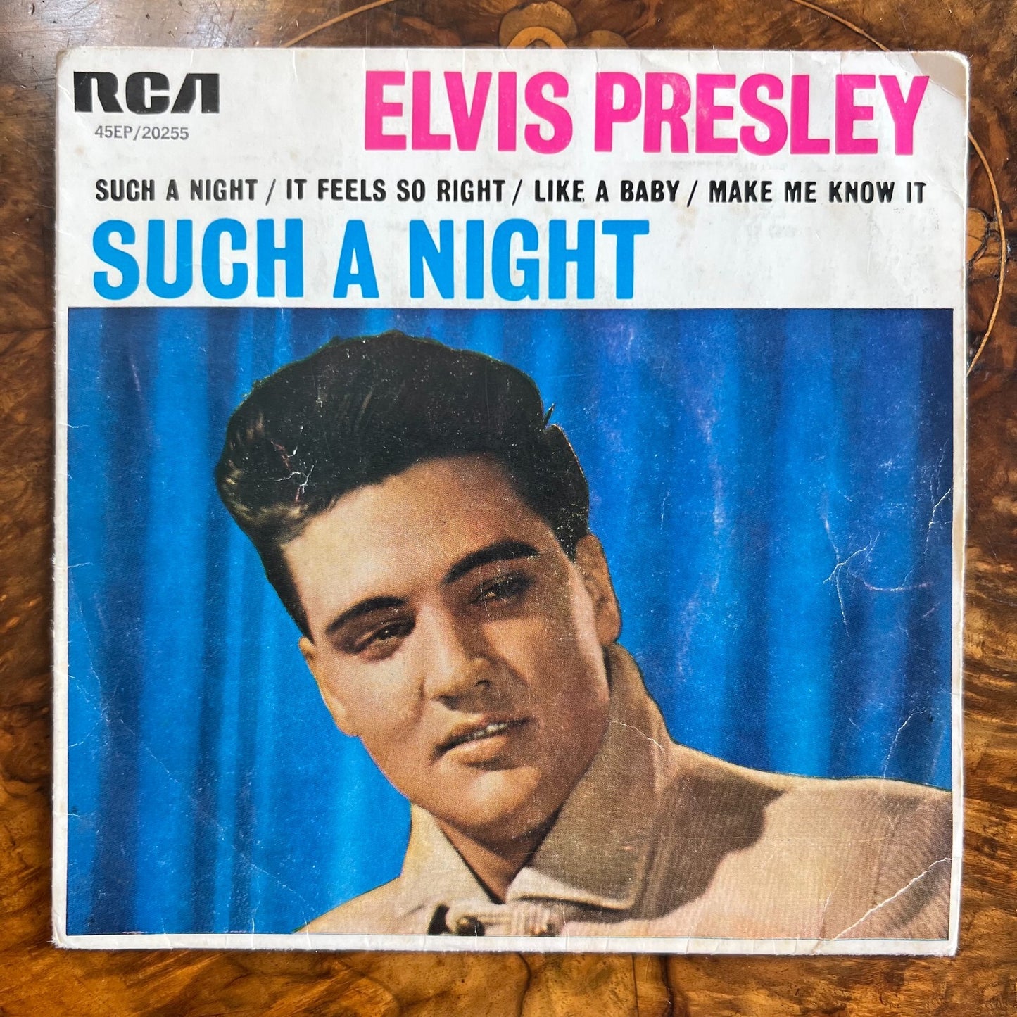 Elvis Presley Such A Night Vinyl Record