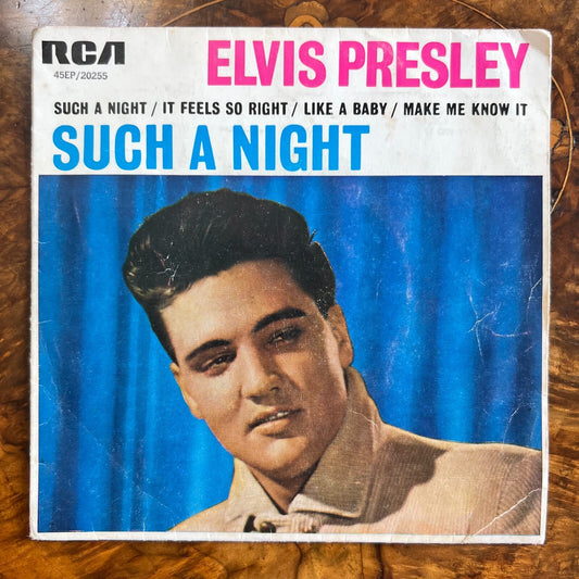 Elvis Presley Such A Night Vinyl Record