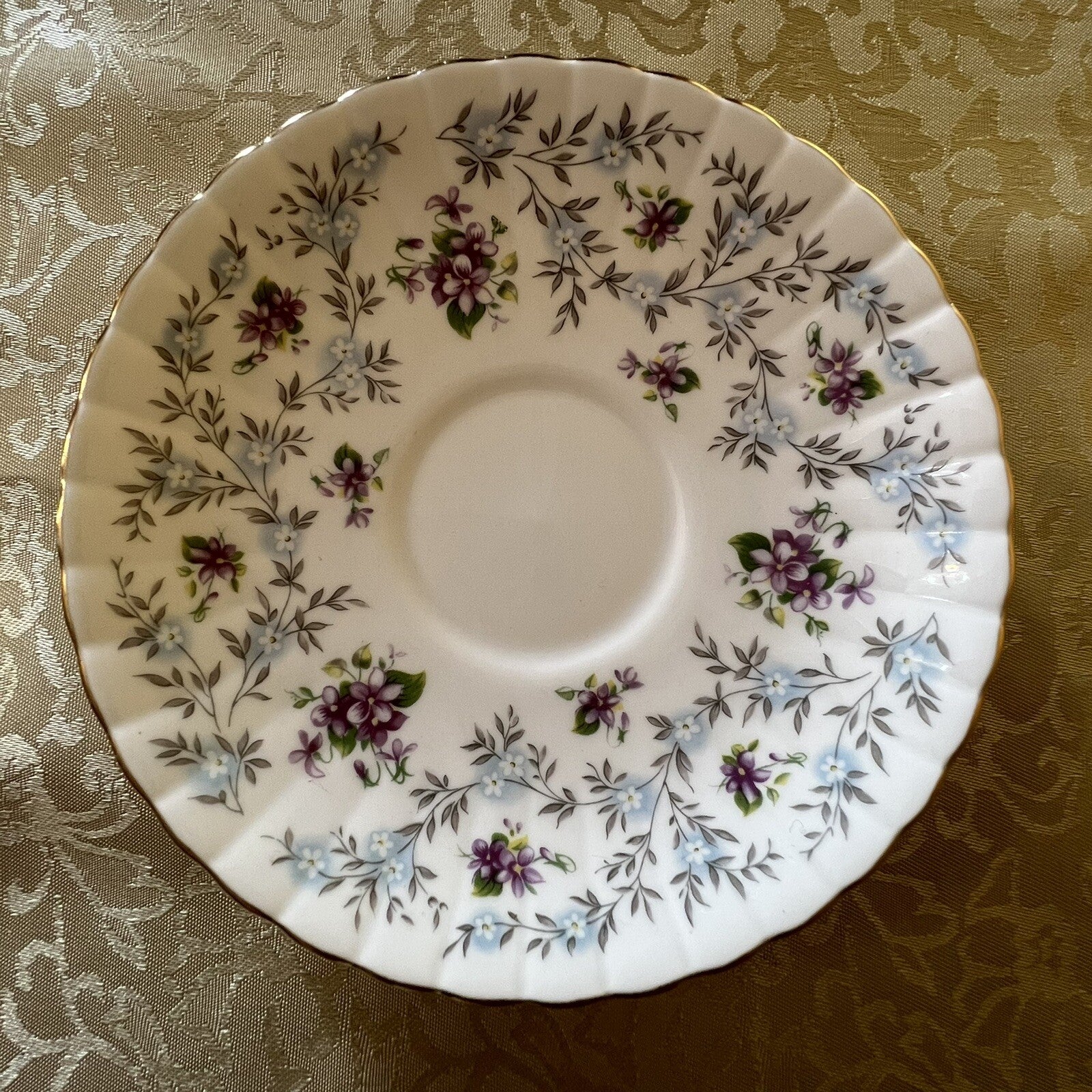 Enchanting Royal Staffordshire Saucer