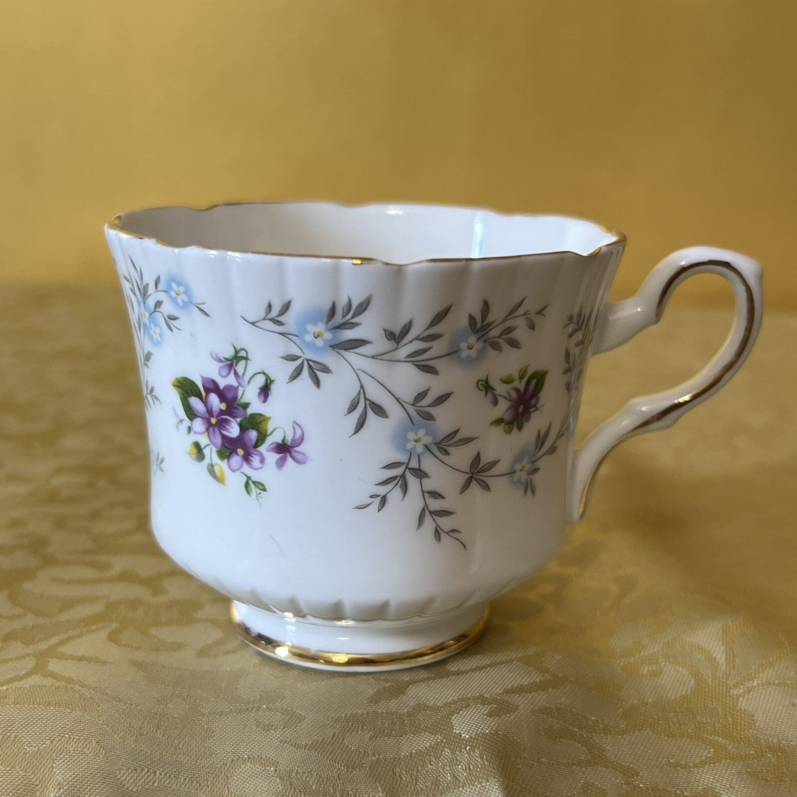 Enchanting Royal Staffordshire Tea Cup Trio