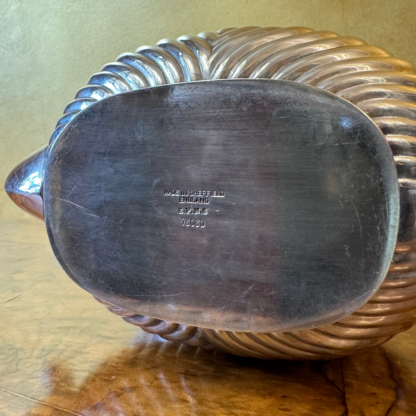 English Silver Plated Pot