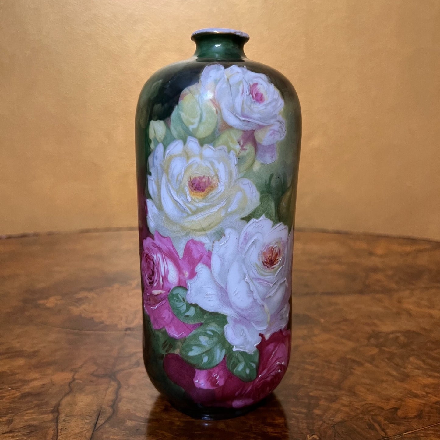 Floral Colourful Hand Painted Vase