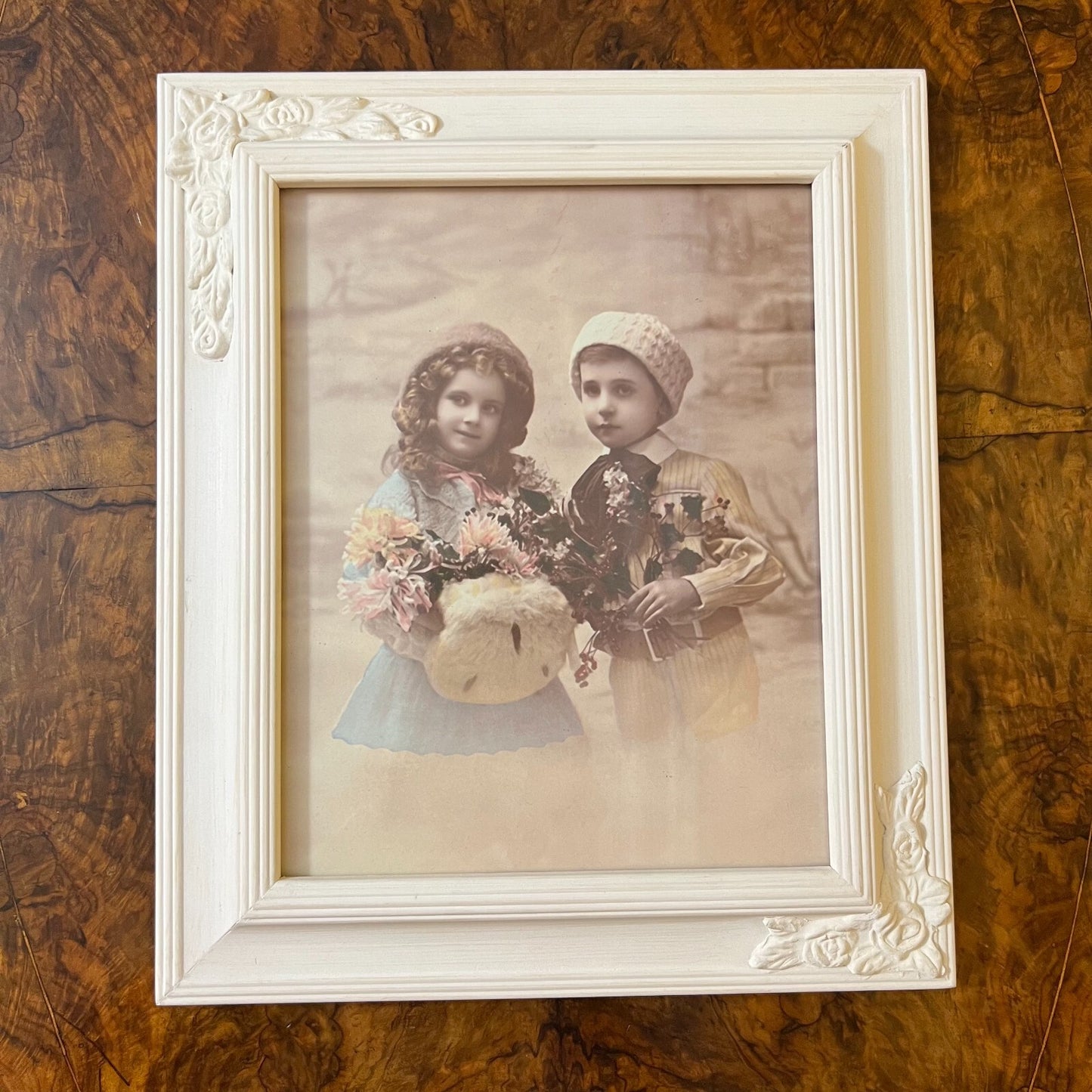 Floral Detail Photo Frame