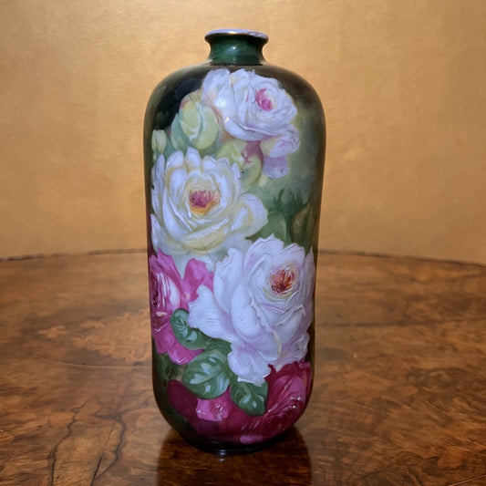 Floral Hand Painted Vase