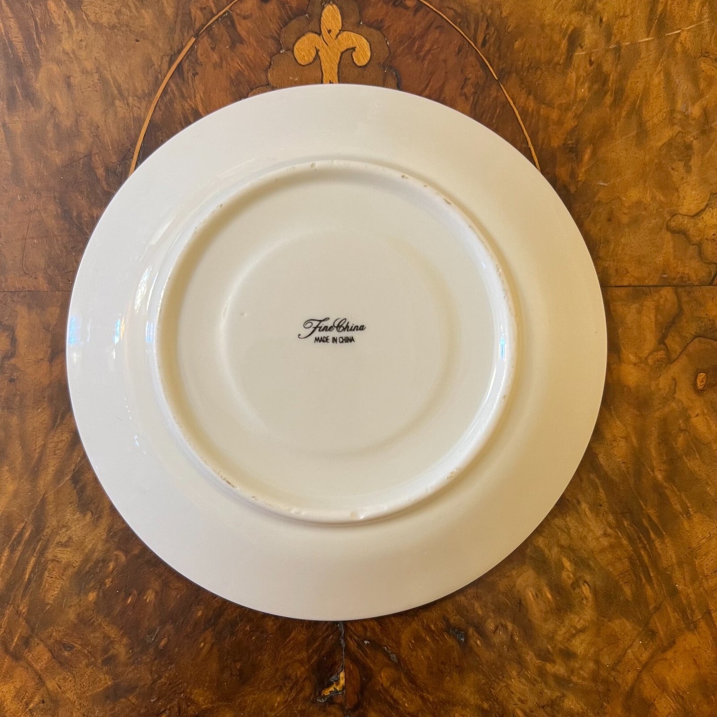 Floral Tea Cup Saucer Plate