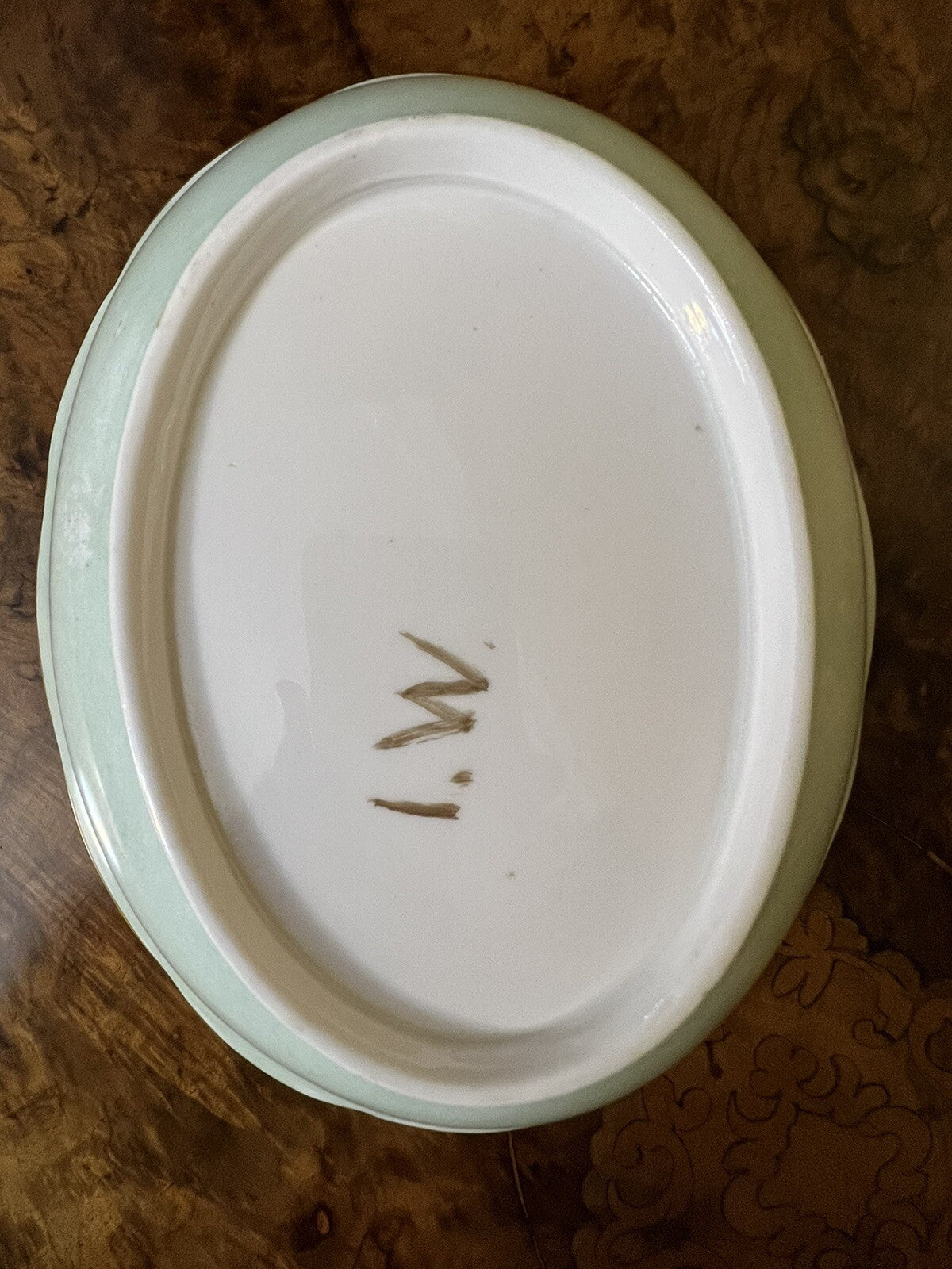 Fruit Print Hand Painted Bowl