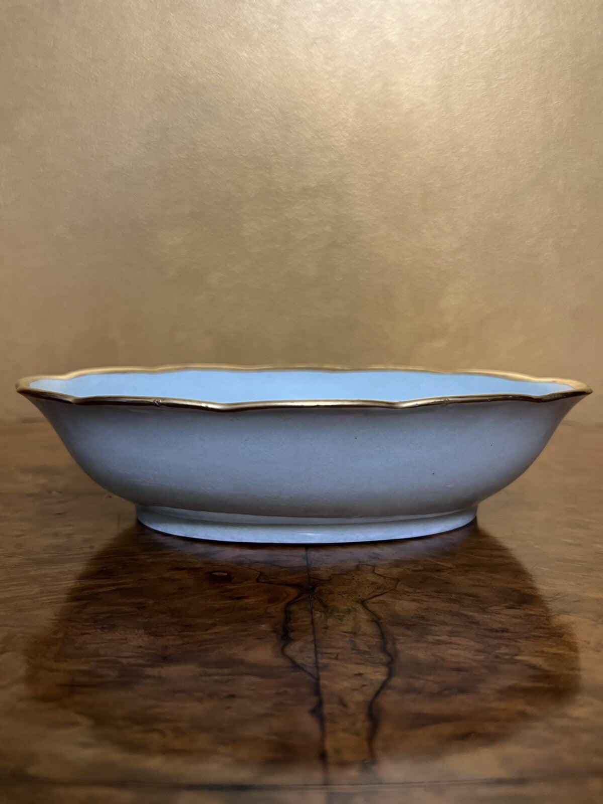 Fruit Print Hand Painted Bowl Vintage
