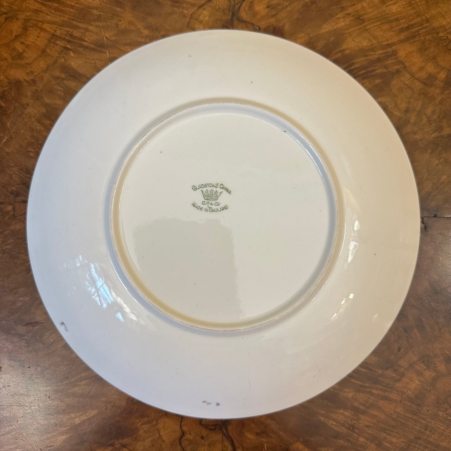Gladstone China Floral Plate