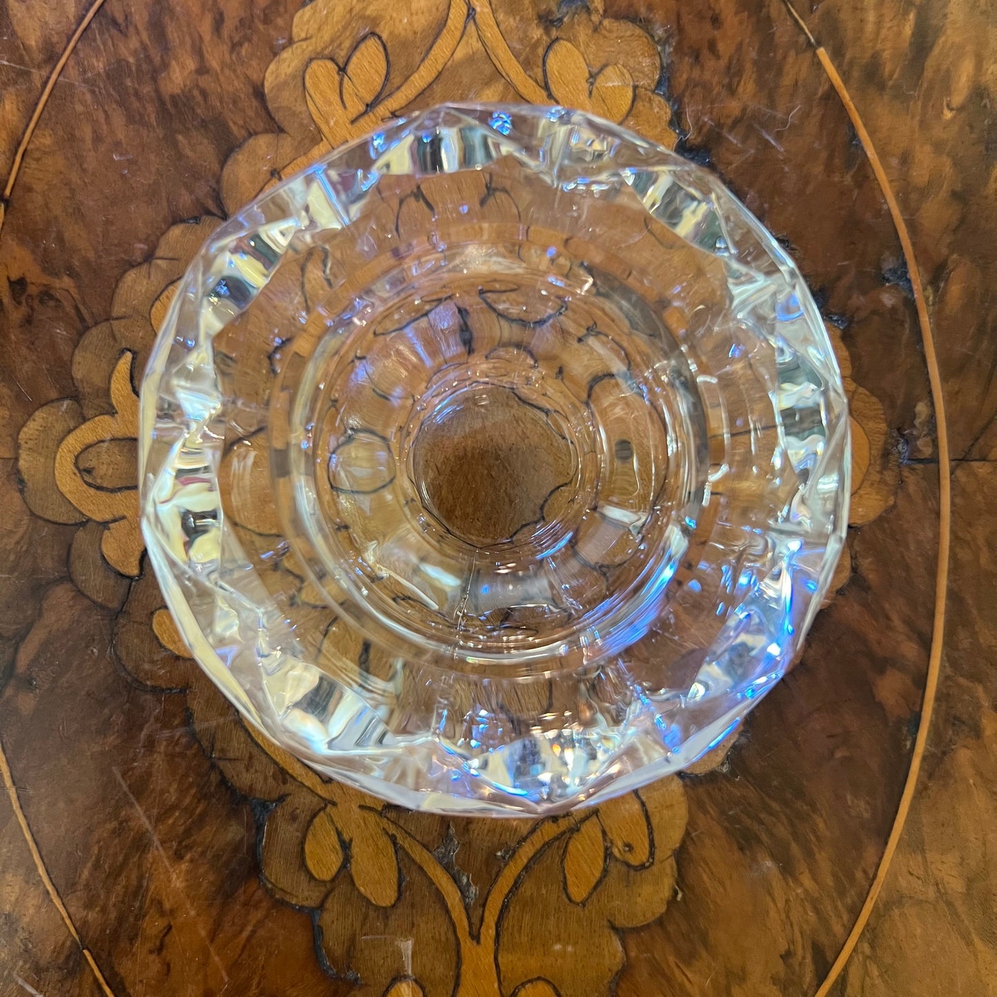 Glass Design Candle Holder