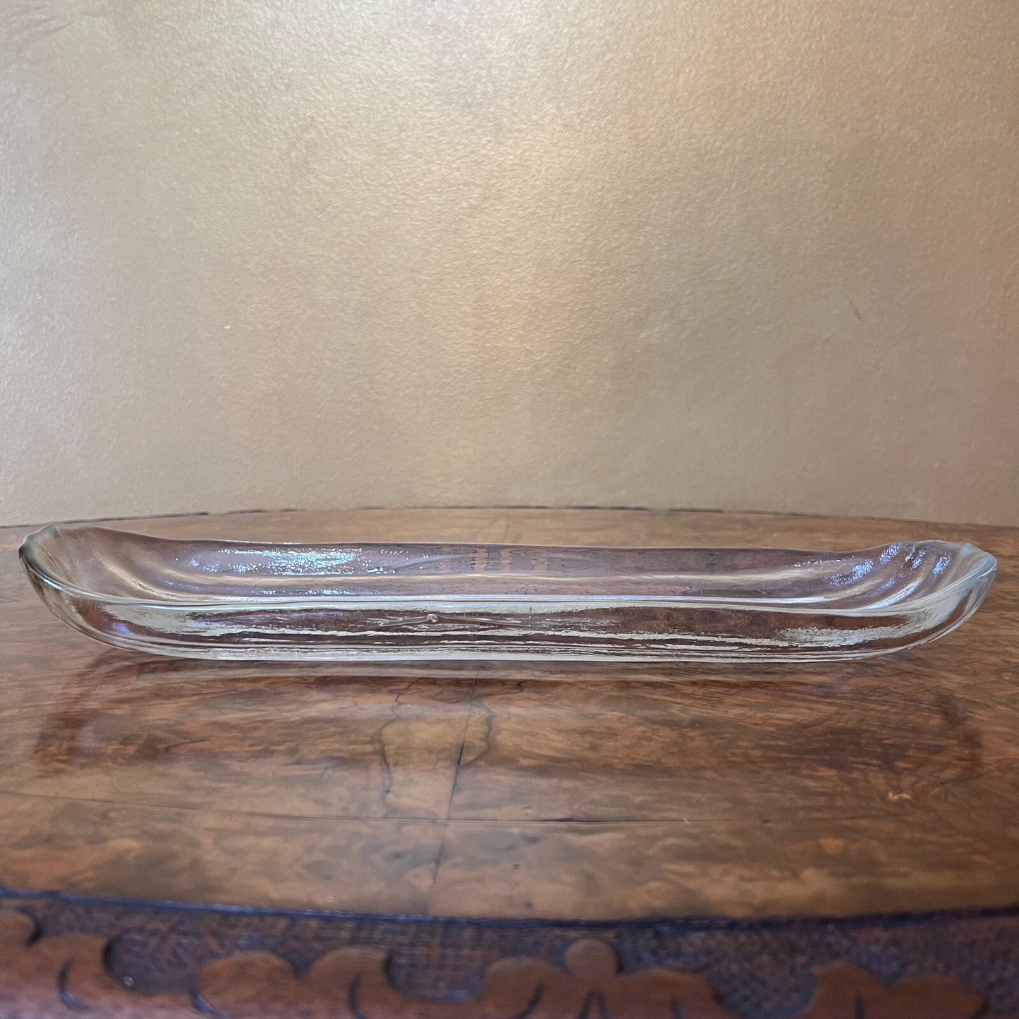 Glass Rectangle Platters
