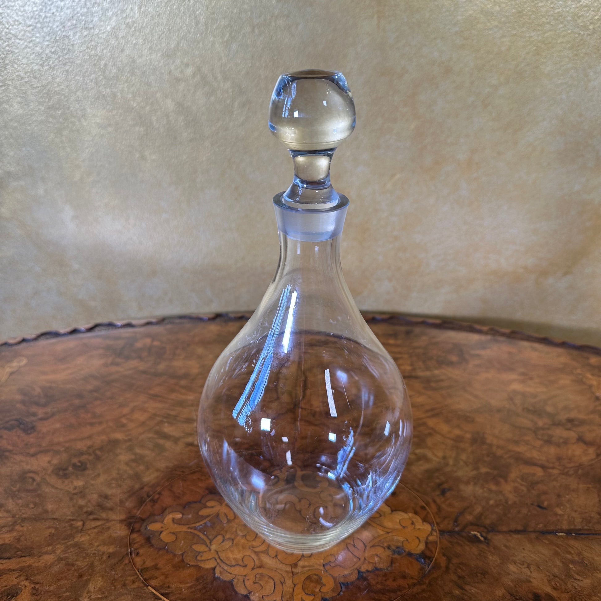 Glass Round Decanter