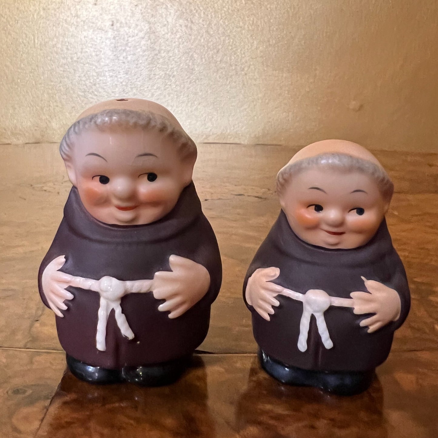 Goebel Friar Tuck Salt & Pepper Vintage