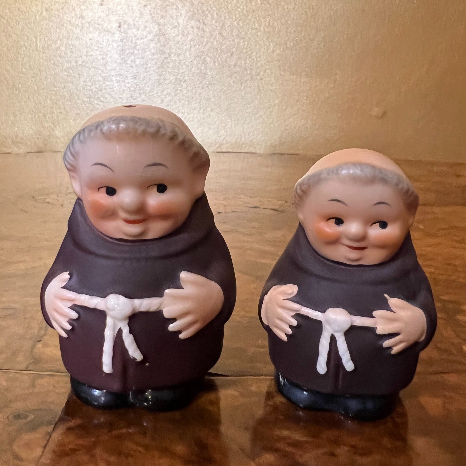 Goebel Friar Tuck Salt & Pepper Vintage