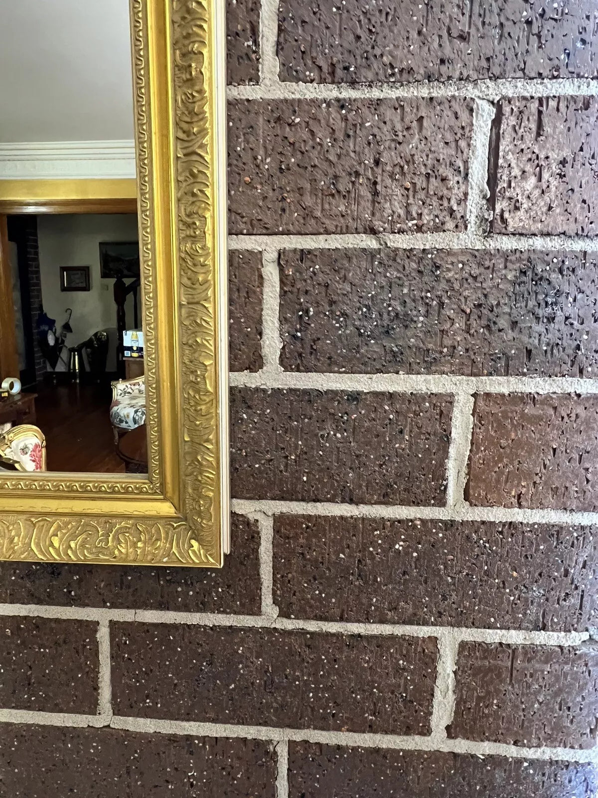 Gold Frame Mirror