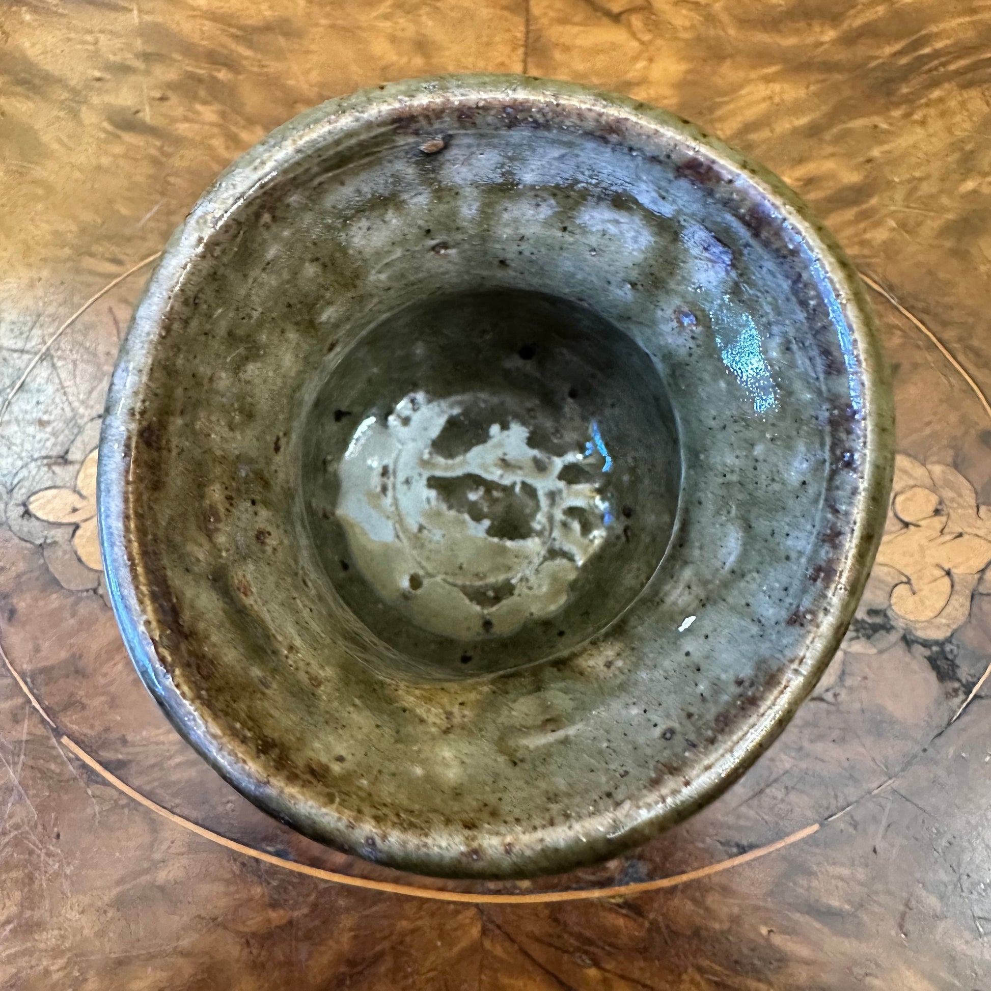 Green Ceramic Pot