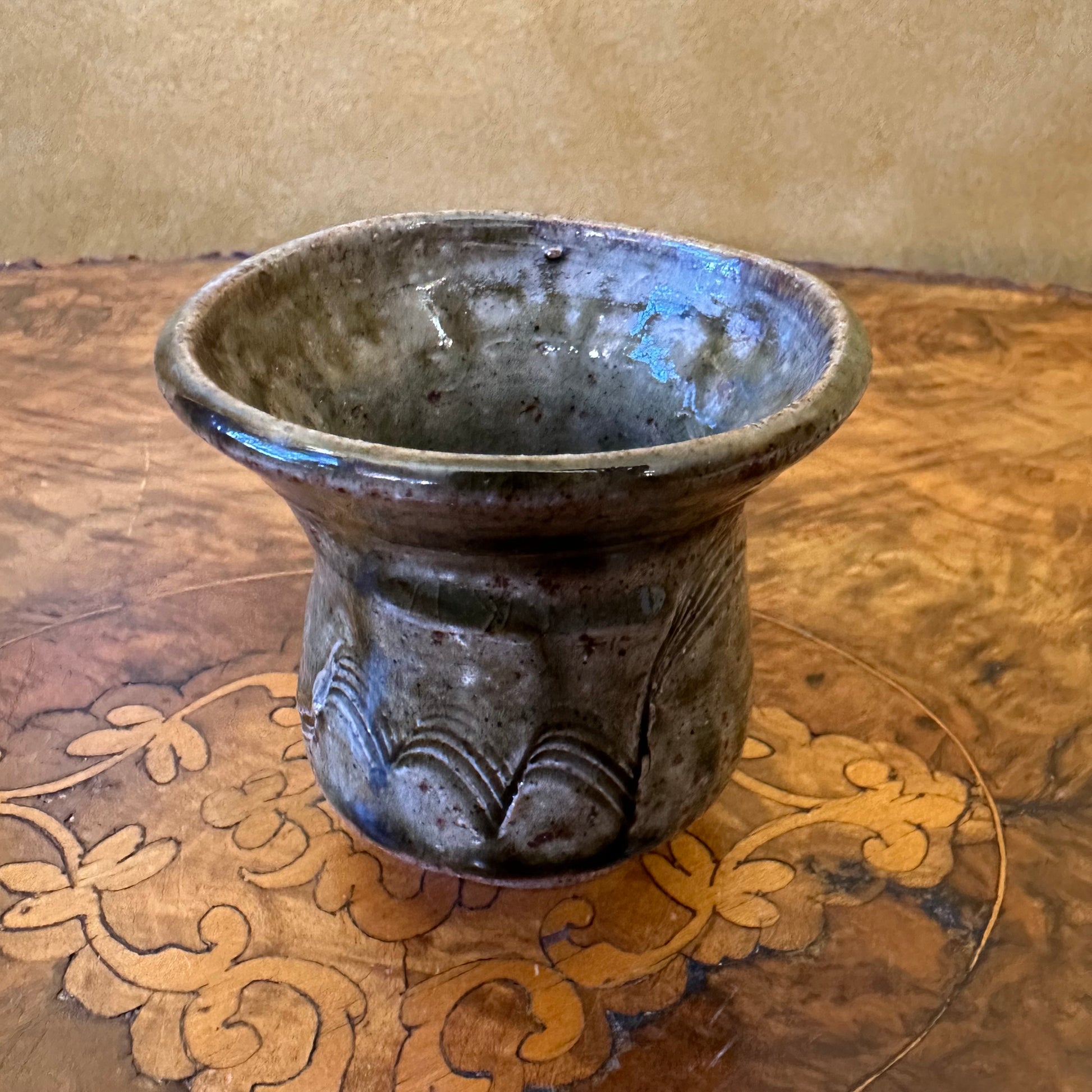 Green Ceramic Vase