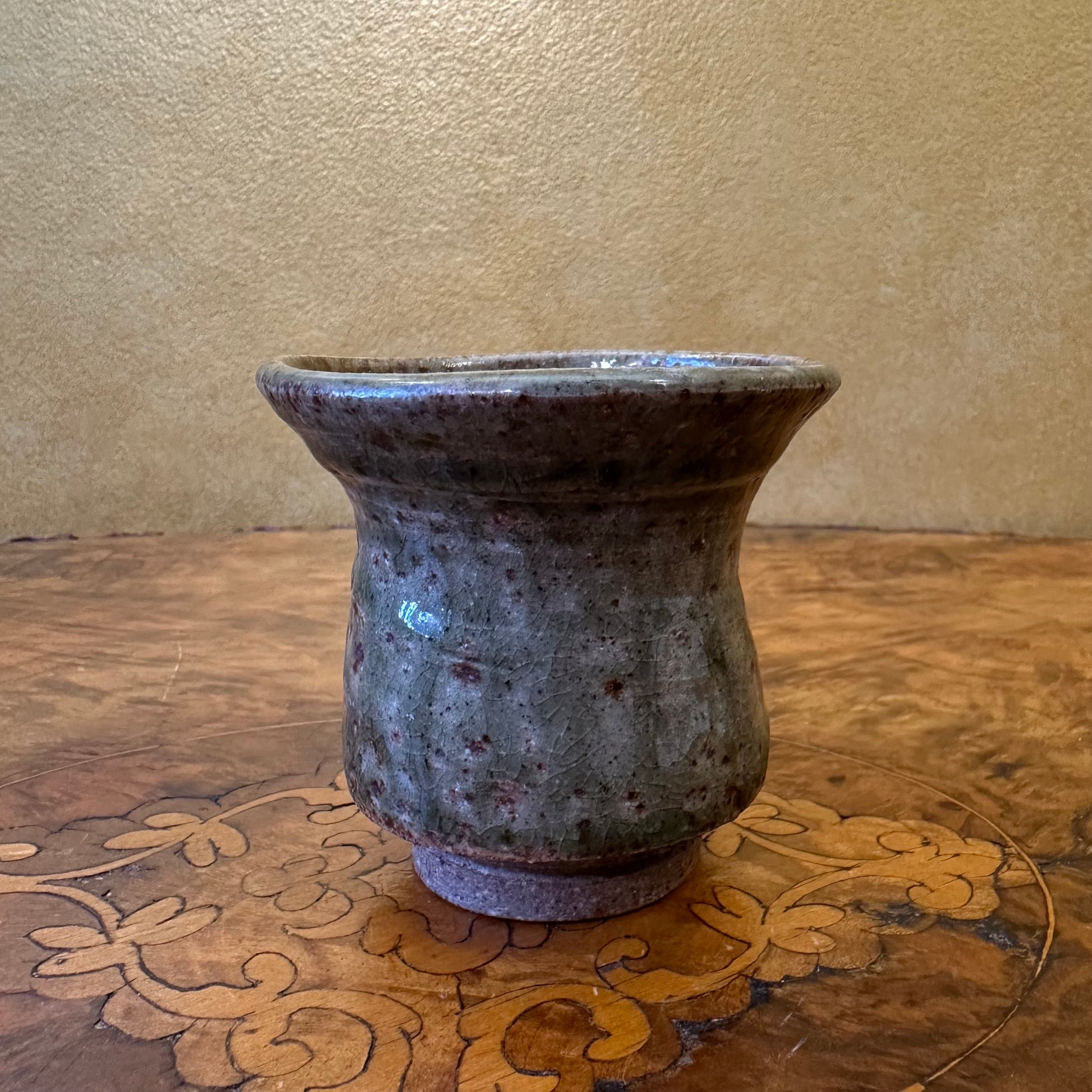 Green Ceramic Vase Jar