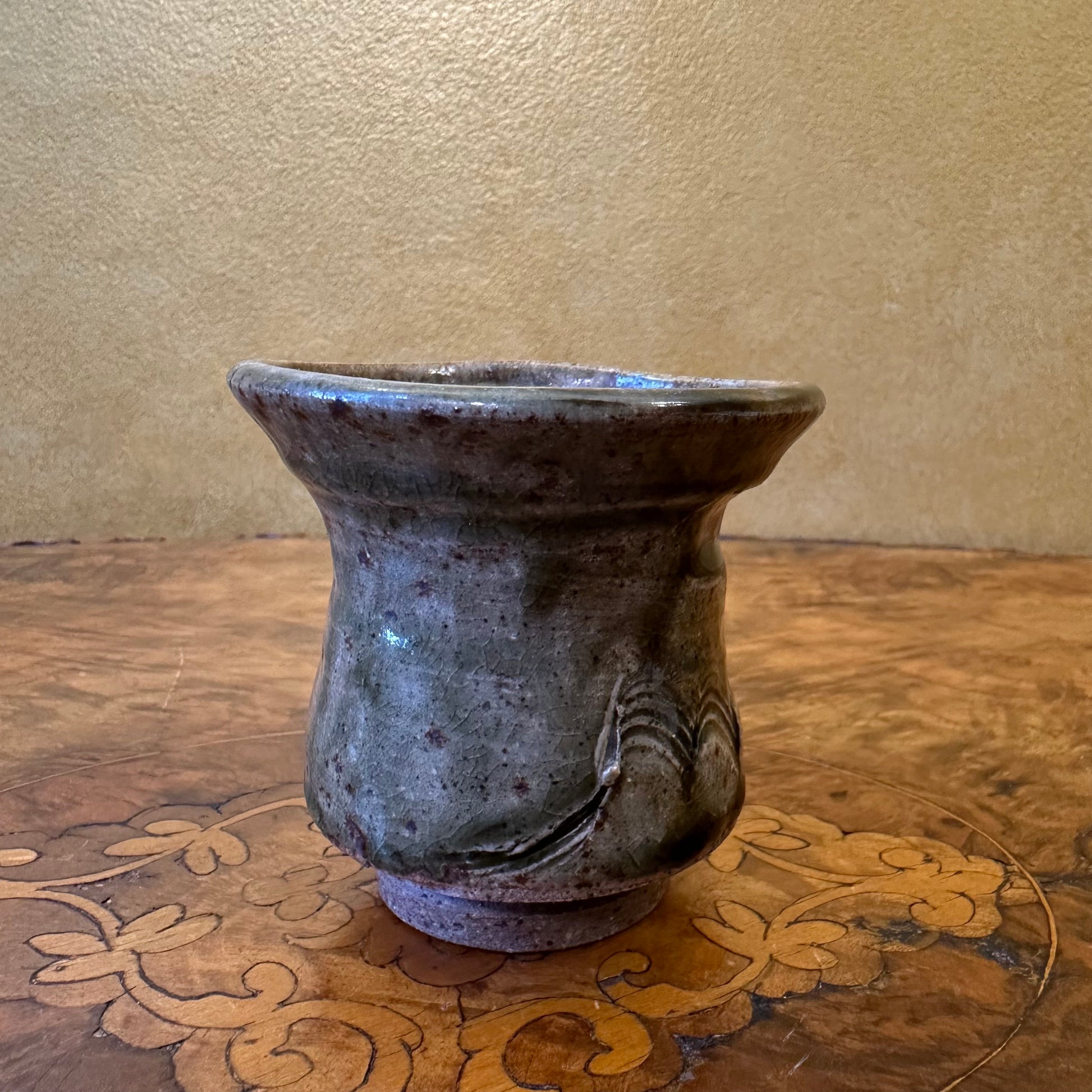 Green Ceramic Vase Jar Pot