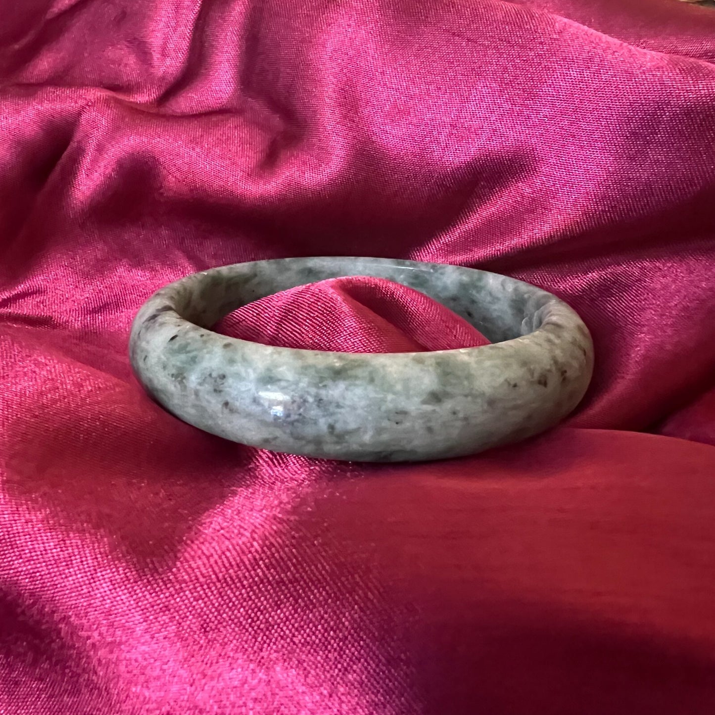 Green Crystal Bangle