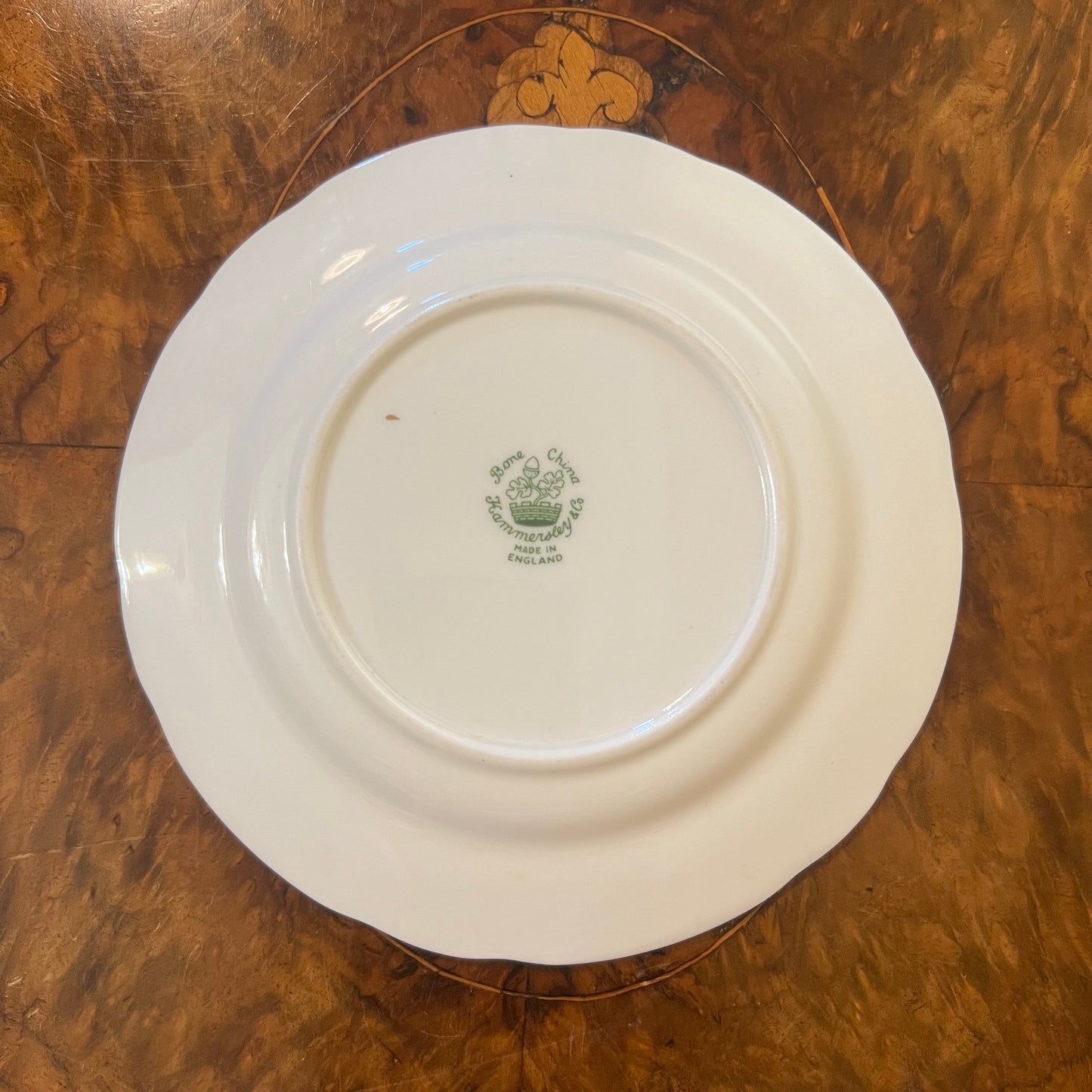 Hammersley Blue Floral Side Plate