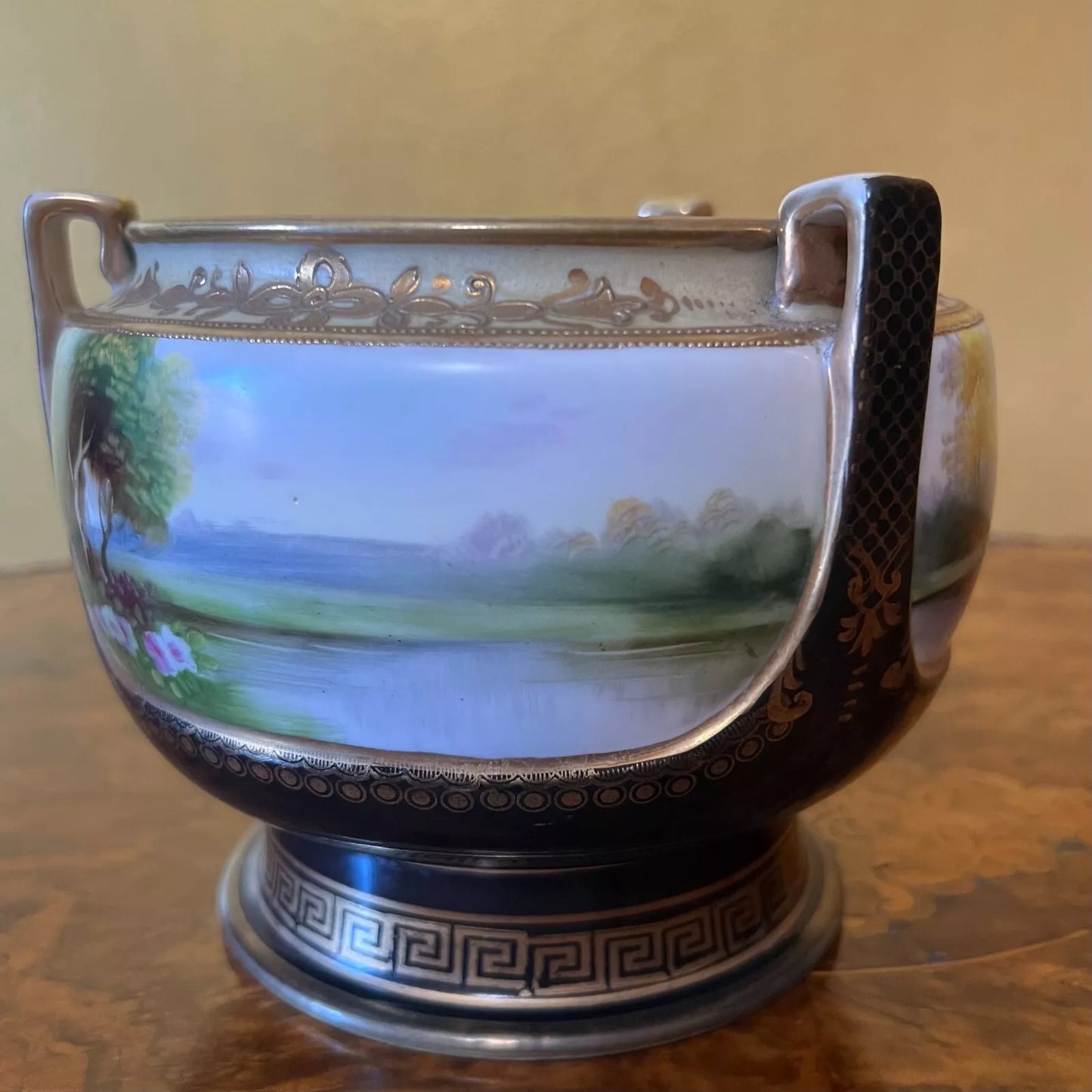 Hand Painted Vase_Urn