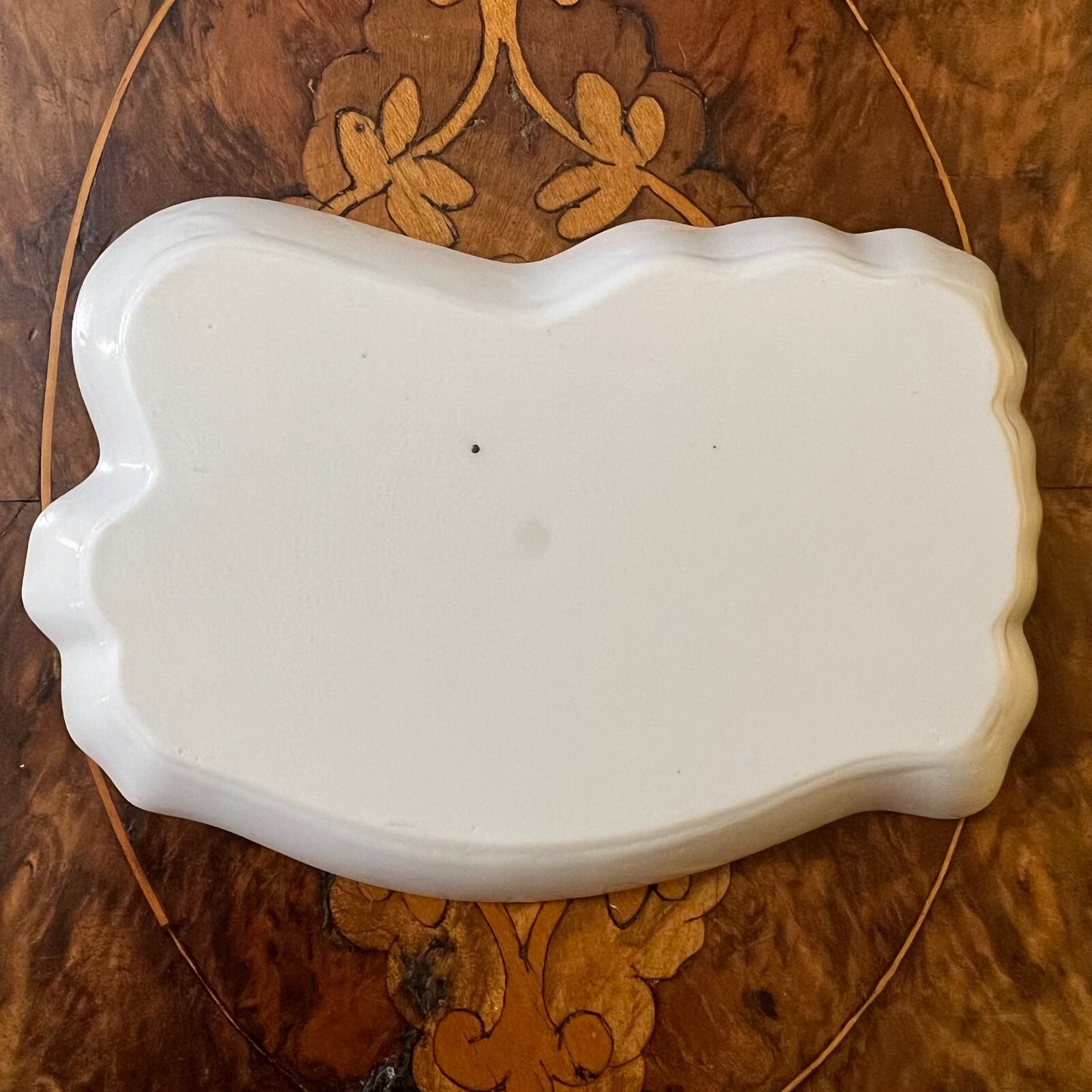 Hand Panted Floral Trinket Dish