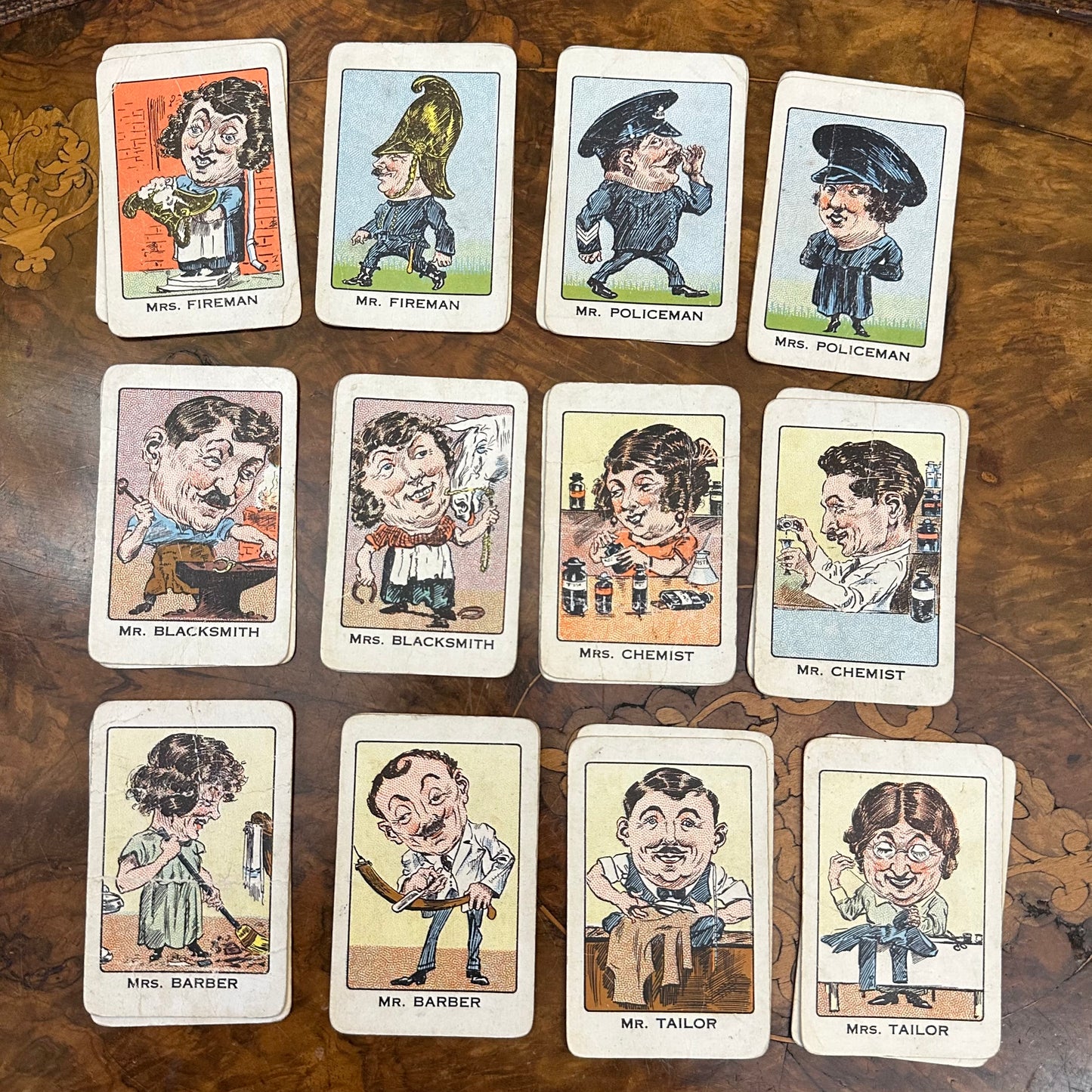 Happy Families Cards Deck