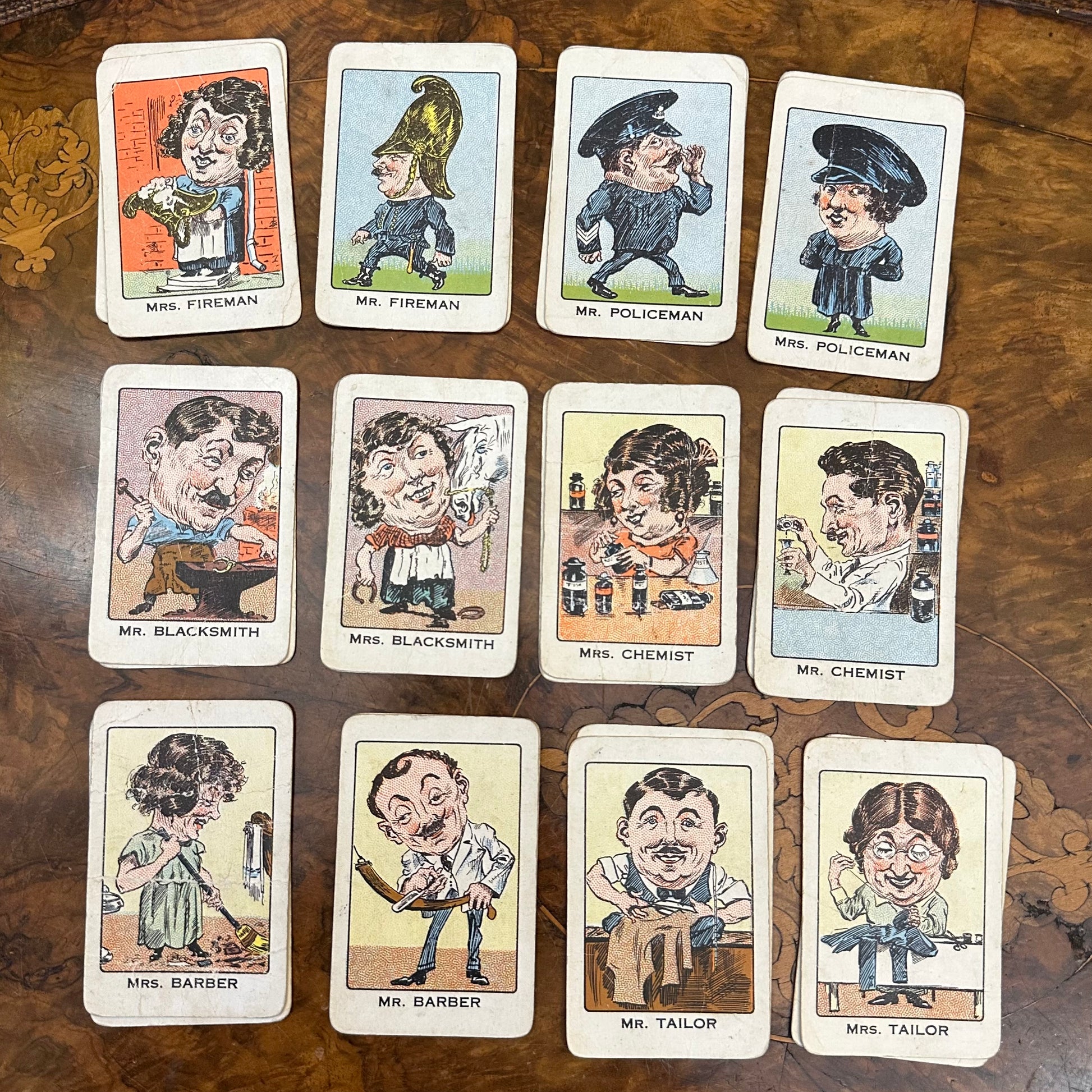 Happy Families Cards Deck
