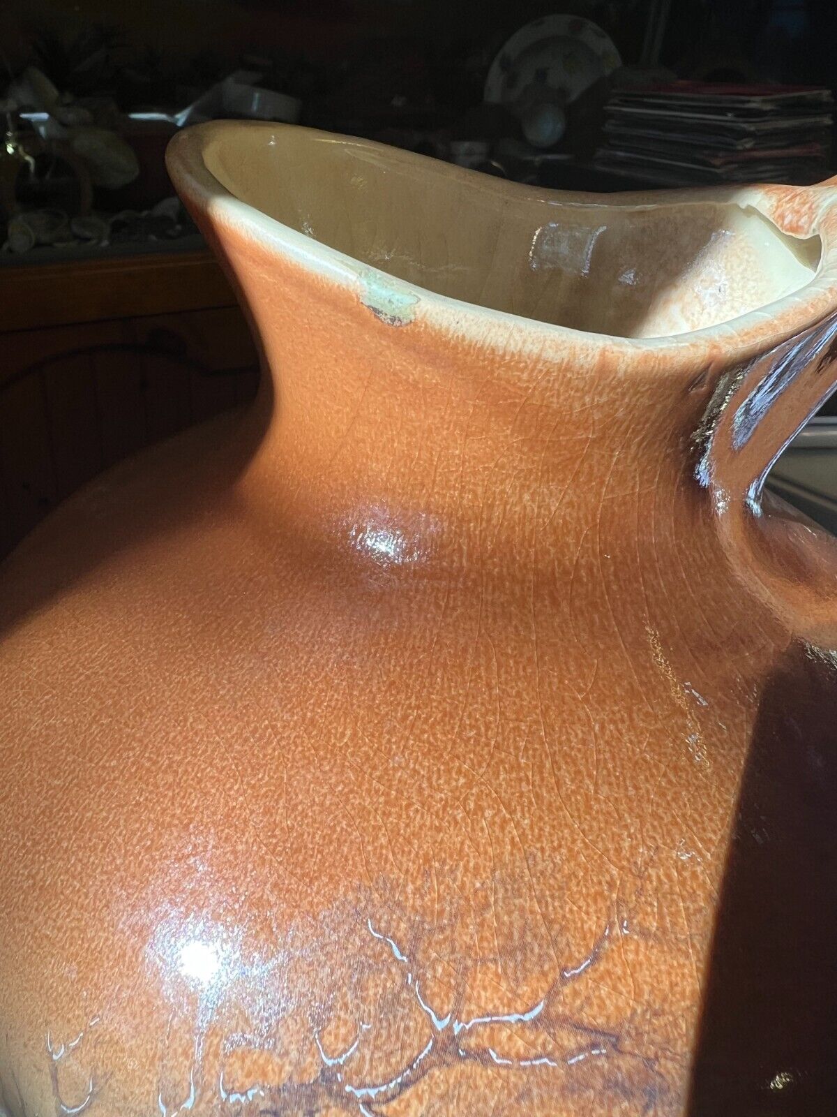 Horse Carriage Print Large Jug