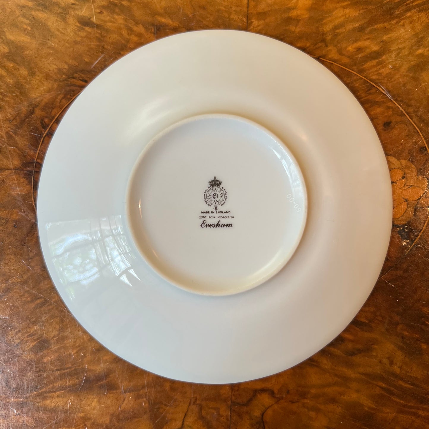 Royal Worcester Evesham Fruits Saucer
