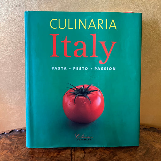 Culinaria Italy: Pasta, Pesto, Passion! HC/DJ Cookbook by Claudia Piras