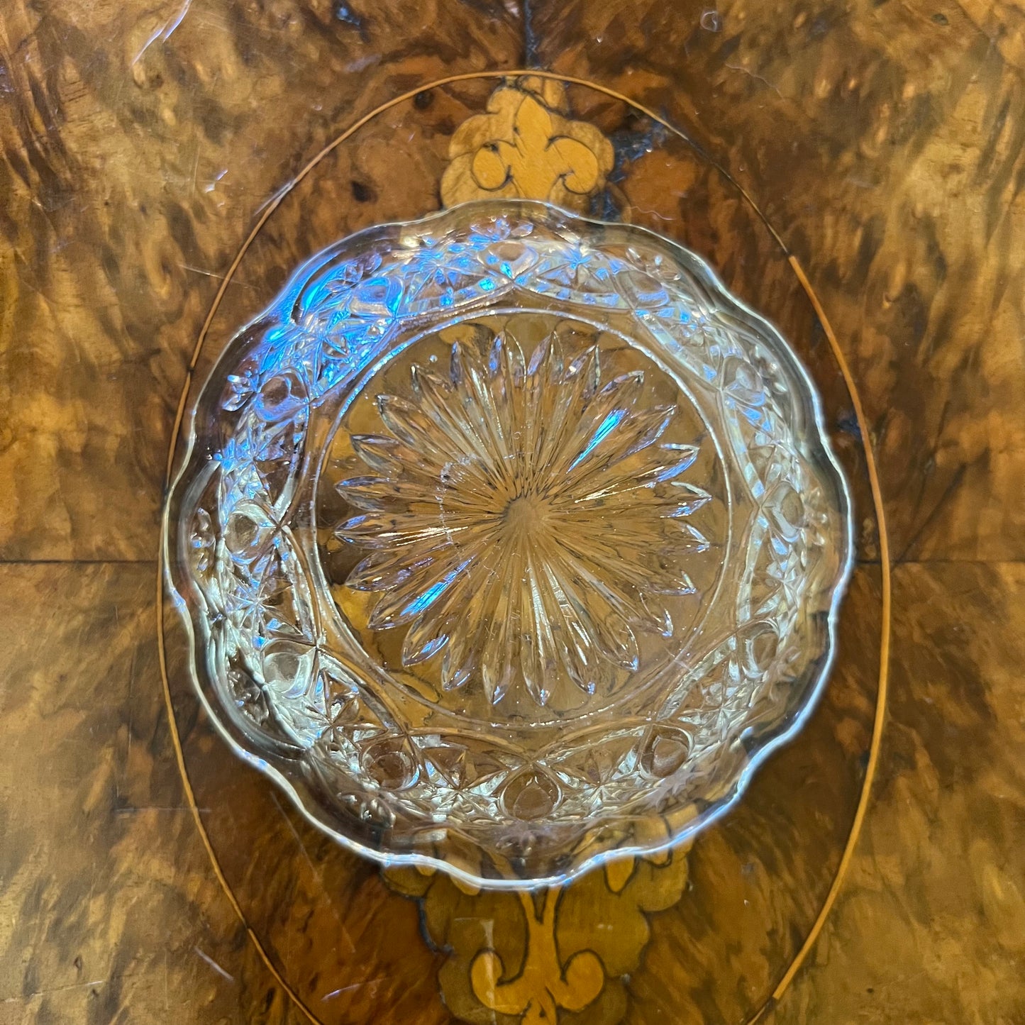 Vintage Glass Small Bowl