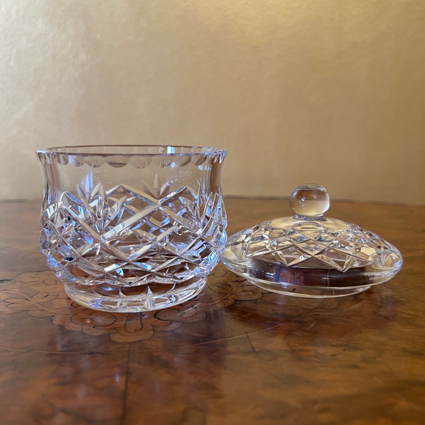 Vintage Crystal Jar