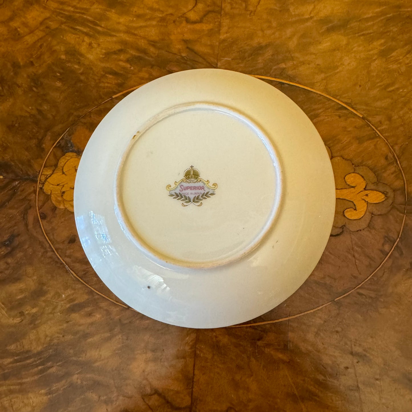 Vintage Superior Duck Floral Print Coffee Cup & Saucer