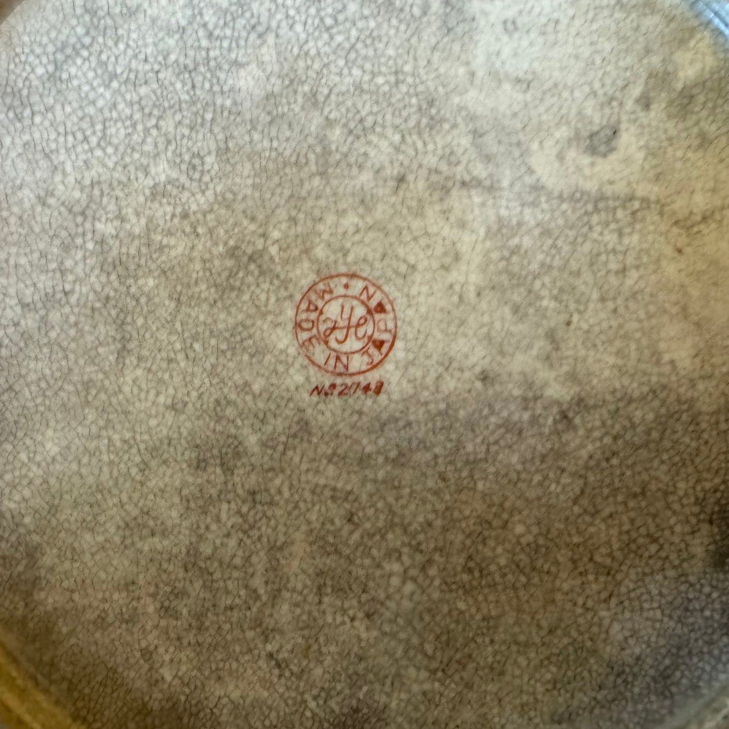 Vintage Japanese Chintz Print Bowl